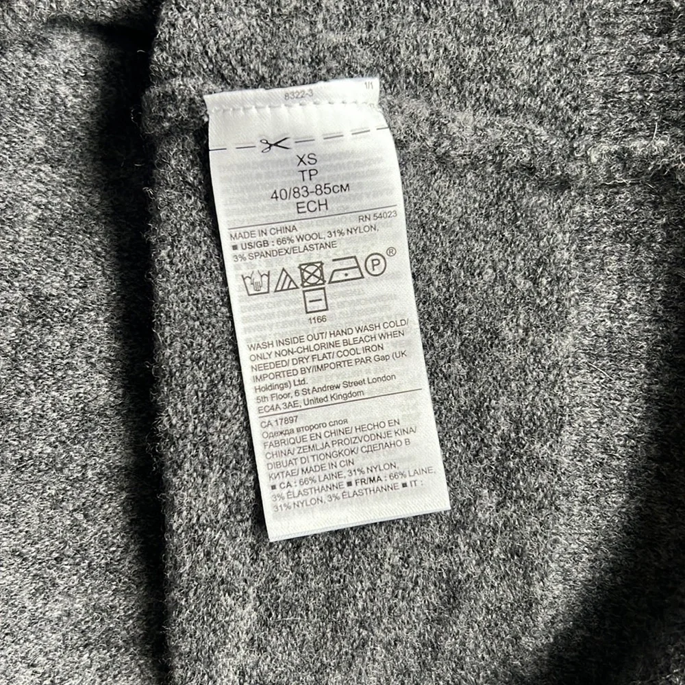 Banana Republic Sweater Dress Sz XS - Picture 8 of 8